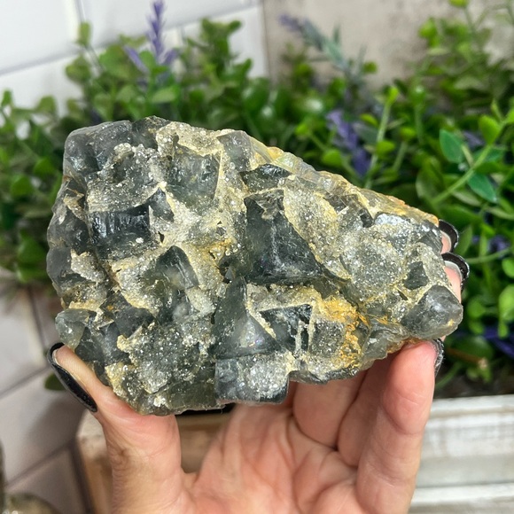 Nigerian Fluorite with Quartz